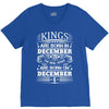 Real Kings Are Born On December 6 V-Neck Tee