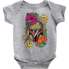 boba flower Baby Onesie