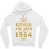 kings are born in 1964 Zipper Hoodie