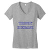 trophy husband Women's V-Neck T-Shirt