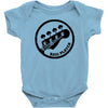 bass guitar Baby Bodysuit