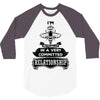 I Am Bee Actually In A Very Commited Relationship 3/4 Sleeve Shirt