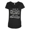 made in 1972 and still awesome Maternity Scoop Neck T-shirt