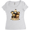 sloth motion Women's Triblend Scoop T-shirt