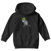 tribal parrot Youth Hoodie