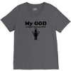 my god is bigger than your god V-Neck Tee