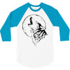 full moon 3/4 Sleeve Shirt