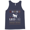 santa leo christmas ugly t shirts Tank Top