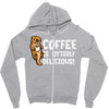 otter coffee Zipper Hoodie