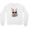 Easter Bunny Face Too Hip To Hop Crewneck Sweatshirt