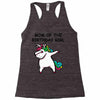 mom of the birthday girl Racerback Tank