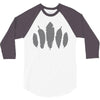 bird feathers nature 3/4 Sleeve Shirt