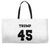 Trump 45 jersey number Weekender Totes