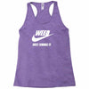 weed   just smoke it   mens funny Racerback Tank