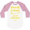 Ewing Sarcoma Awareness 3/4 Sleeve Shirt