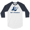 lets bounce 3/4 Sleeve Shirt