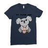 my puns are Ladies Fitted T-Shirt