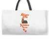 Sleeps With Yorkshire Terrier Weekender Totes