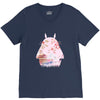 totoro with asian landscape V-Neck Tee