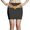 Batman Gold Logo Mini Skirts
