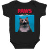 Jaws Parody Paws Baby Bodysuit
