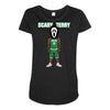 Scary Terry Maternity Scoop Neck T-shirt