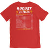 August Girl Facts Virgo V-Neck Tee