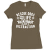 rescue dogs are my life dog rescue Ladies Fitted T-Shirt