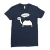 mine turtle Ladies Fitted T-Shirt