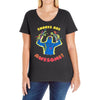 snakes are awesome Ladies Curvy T-Shirt