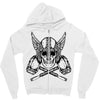 vikings head Zipper Hoodie