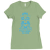 owl Ladies Fitted T-Shirt