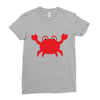 crabby Ladies Fitted T-Shirt