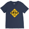 turtle xing V-Neck Tee