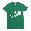 baby skeleton Ladies Fitted T-Shirt