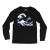 Great White Wave Shark Long Sleeve Shirts