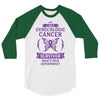 I am a Gynecologic Cancer Survivor - What's Your Superpower? 3/4 Sleeve Shirt