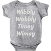 wibbly w0bbly Baby Onesie
