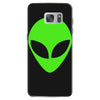 uomo alieno ufo stampa verde fluo divertente mitiche Samsung Galaxy S7