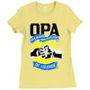 opa der mann der mythos die legende 1 Ladies Fitted T-Shirt