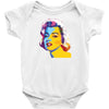 pop art marilyn monroe Baby Onesie