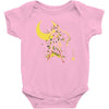 the moon Baby Onesie