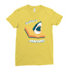 reading is jawsome Ladies Fitted T-Shirt