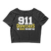 911 dispatcher heroes Crop Top