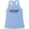 i've been creating a tiny human Racerback Tank