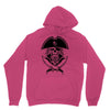 skull with beard Unisex Hoodie
