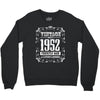vintage made in 1952 perfectly aged a living legend Crewneck Sweatshirt