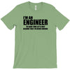 engineer funny t shirt engineers are never wrong t shirt shirt funny t T-Shirt