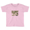 happy when duck hunting Toddler T-shirt