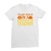 kindergarten teacher Ladies Fitted T-Shirt